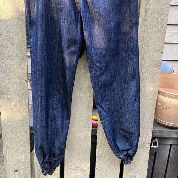 Elite Sz 11/12 Paperbag Denim Joggers - Picture 7 of 9